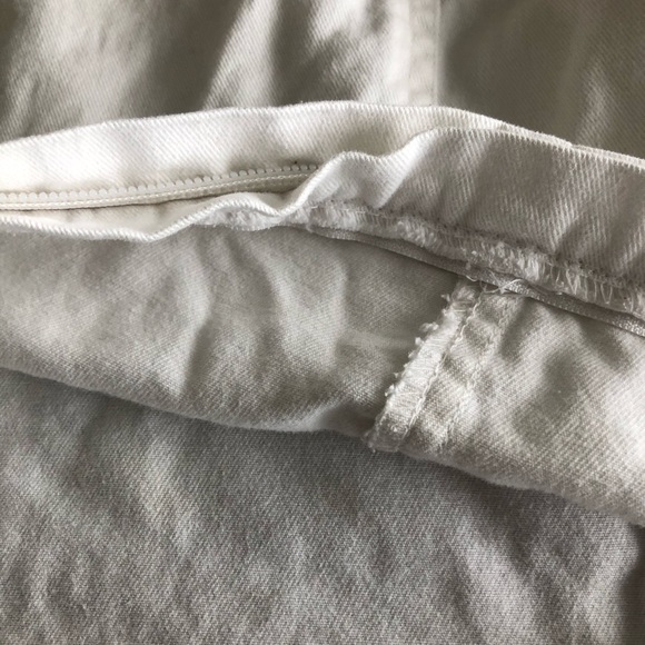 🐰Request Vintage Design Jeans Skirt in White🐰 - Picture 9 of 11